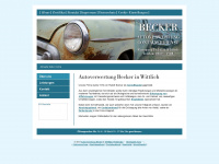 autoverwertung-becker.de Webseite Vorschau