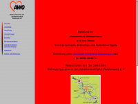awo-westerwald-betreuung.de Webseite Vorschau