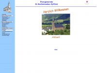 pfarrgemeinde-ayl.de Webseite Vorschau