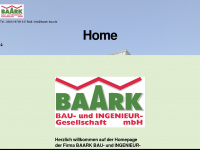 baark-bau.de Webseite Vorschau