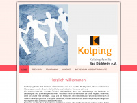 kolping-bad-duerkheim.de Webseite Vorschau