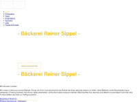 baeckerei-sippel.de Webseite Vorschau