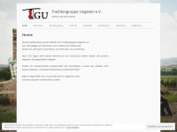 trachtengruppe-ungstein.de Webseite Vorschau