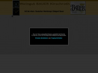 bauer-wein-kirschroth.de Webseite Vorschau