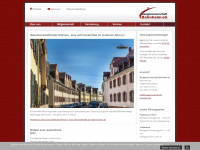 baugenossenschaft-bahnheim.de Webseite Vorschau
