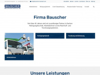 bauscher-neustadt.com Webseite Vorschau