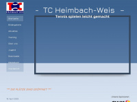 tc-heimbach-weis.de Webseite Vorschau