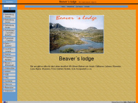 beavers-lodge.de Webseite Vorschau