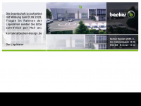 becker-design.de Webseite Vorschau