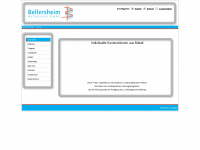bellersheim-metallbau.de Webseite Vorschau
