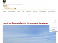 benzweiler.de Webseite Vorschau