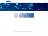 qbits.ch Webseite Vorschau