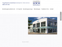 bestattungshaus-loch.de Webseite Vorschau