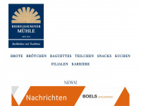 biebelhausener-muehle.com Webseite Vorschau