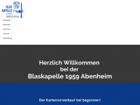 bkabenheim.de Webseite Vorschau