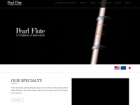 pearlflute.com Webseite Vorschau