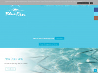 bluefin-divers.de Webseite Vorschau