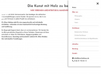 blum-holzhaus.de Webseite Vorschau