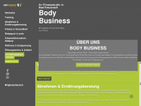 bodybusiness.de Webseite Vorschau