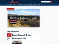 feuerwehr-bogel.de Webseite Vorschau