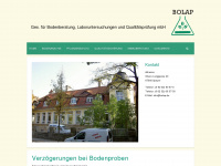 bolap.de Webseite Vorschau
