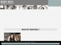 body-box.de Webseite Vorschau