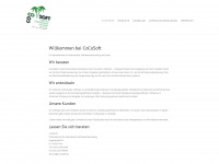 cocosoft.de Webseite Vorschau