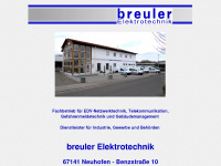 breuler.de Webseite Vorschau