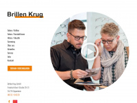 brillen-krug.com Webseite Vorschau