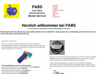 pabs-online.de Webseite Vorschau