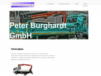 burghardt-gmbh.de Webseite Vorschau