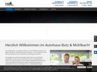 butz-muehlbach.de Webseite Vorschau