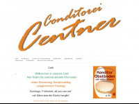 cafe-centner.de Webseite Vorschau