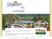 cafe-maarblick.de Webseite Vorschau