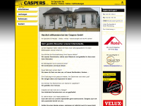 caspers-gmbh.com Webseite Vorschau