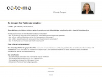 catema.de Webseite Vorschau