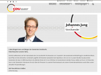 cdu-grafschaft.de Webseite Vorschau