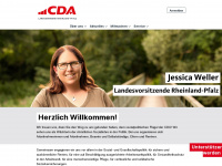 cda-rlp.de Webseite Vorschau