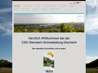 cdu-nierstein.de Webseite Vorschau