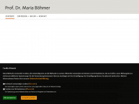 maria-böhmer.de Webseite Vorschau