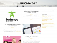 nanoimpactnet.eu Webseite Vorschau
