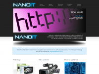 nano.org.uk Webseite Vorschau