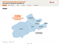 cdu-vg-lambrecht.de Webseite Vorschau