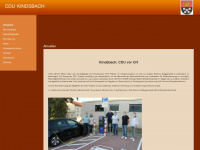 cdu-kindsbach.de Webseite Vorschau