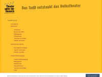 theater-dauseck.de Webseite Vorschau