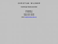 christian-wildner.de Webseite Vorschau