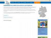 nabu-kl.de Webseite Vorschau