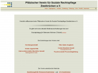 pfaelzischerverein-zw.de Webseite Vorschau
