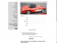 corvette-malburg.de Webseite Vorschau