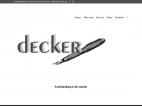 decker-alzey.de Webseite Vorschau
